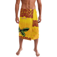 Personalised Tufi Tapa and Tattoo Festival Lavalava PNG Oro Butterfly Tapa Pattern - Polynesian Pride