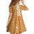 Personalised Tufi Tapa and Tattoo Festival Family Matching Off Shoulder Maxi Dress and Hawaiian Shirt Oro Tapa Cloth With Plumeria - Polynesian Pride
