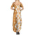 Personalised Tufi Tapa and Tattoo Festival Family Matching Summer Maxi Dress and Hawaiian Shirt Oro Tapa Cloth With Plumeria - Polynesian Pride