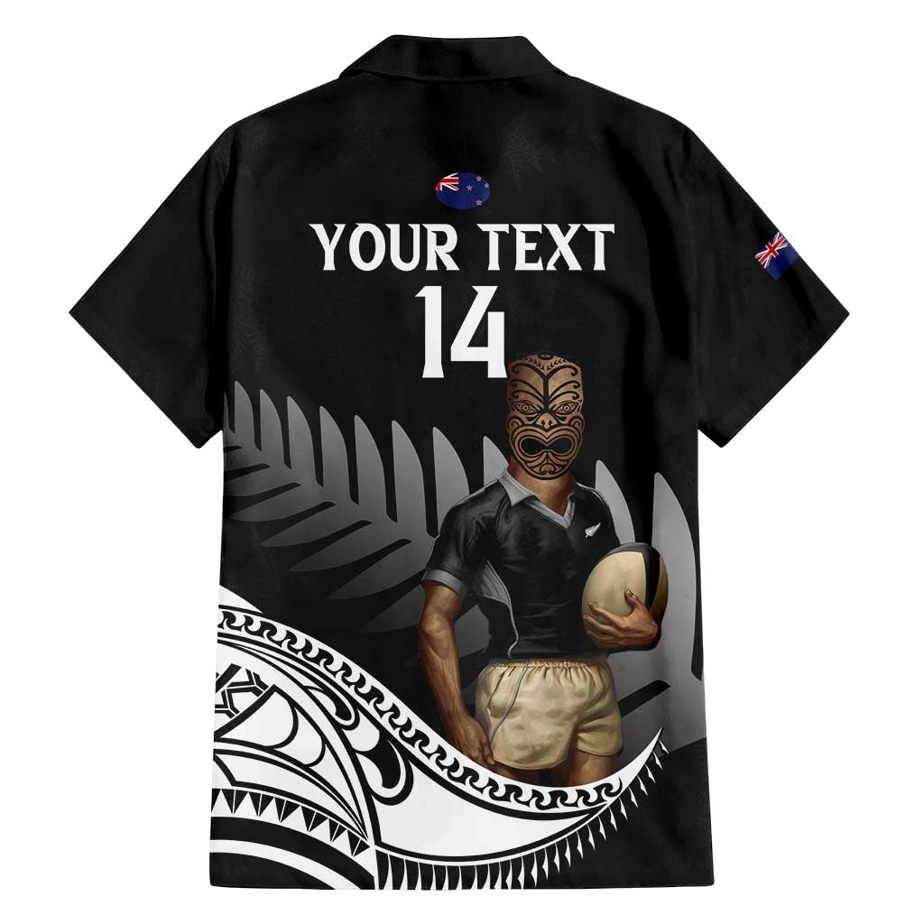 Custom New Zealand Silver Fern Rugby Family Matching Summer Maxi Dress and Hawaiian Shirt 2024 Aotearoa Maori Mascot Go All Black LT14 - Polynesian Pride