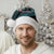 Personalised New Zealand Darts Christmas Santa Hat Maori Fern Merry Dartsmas - Polynesian Pride