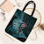 New Zealand Darts Christmas Tote Bag Maori Fern Merry Dartsmas - Polynesian Pride