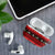 New Zealand Darts Christmas AirPods Case Merry Xmas Aotearoa Maori Red - Polynesian Pride