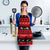 New Zealand Darts Christmas Apron Merry Xmas Aotearoa Maori Red - Polynesian Pride