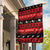 New Zealand Darts Christmas Garden Flag Merry Xmas Aotearoa Maori Red - Polynesian Pride