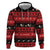 New Zealand Darts Christmas Hoodie Merry Xmas Aotearoa Maori Red - Polynesian Pride