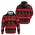 New Zealand Darts Christmas Hoodie Merry Xmas Aotearoa Maori Red - Polynesian Pride