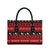 New Zealand Darts Christmas Leather Bag Merry Xmas Aotearoa Maori Red - Polynesian Pride