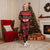 New Zealand Darts Christmas Pajama Set Merry Xmas Aotearoa Maori Red - Polynesian Pride