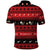 New Zealand Darts Christmas Polo Shirt Merry Xmas Aotearoa Maori Red - Polynesian Pride