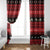 New Zealand Darts Christmas Window Curtain Merry Xmas Aotearoa Maori Red - Polynesian Pride