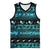 New Zealand Darts Christmas Basketball Jersey Merry Xmas Aotearoa Maori Paua Shell - Polynesian Pride