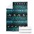 New Zealand Darts Christmas Blanket Merry Xmas Aotearoa Maori Paua Shell - Polynesian Pride