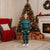 New Zealand Darts Christmas Pajama Set Merry Xmas Aotearoa Maori Paua Shell - Polynesian Pride