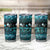 New Zealand Darts Christmas Tumbler Cup Merry Xmas Aotearoa Maori Paua Shell - Polynesian Pride