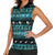 New Zealand Darts Christmas Women Sleeveless Polo Shirt Merry Xmas Aotearoa Maori Paua Shell - Polynesian Pride