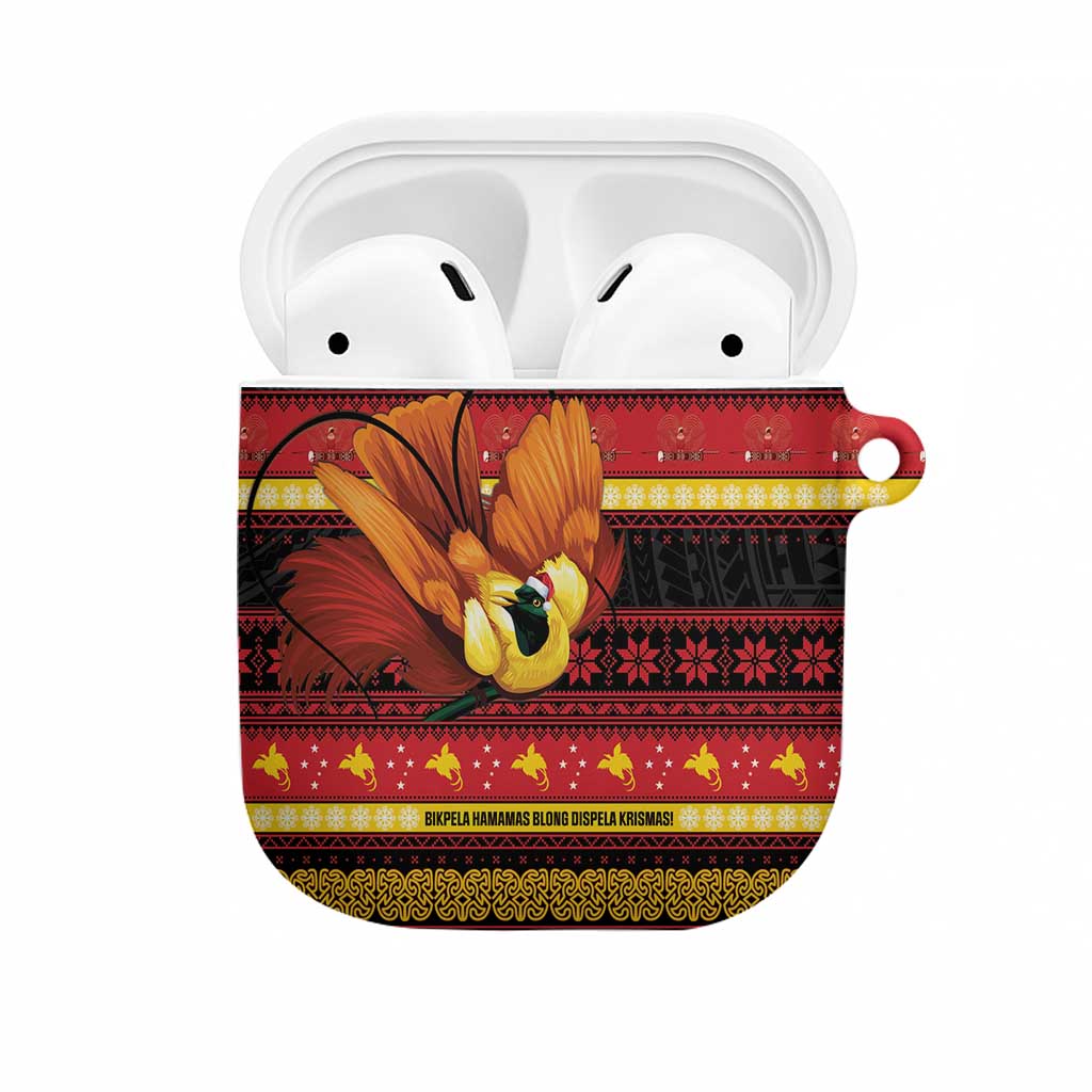 Papua New Guinea Christmas AirPods Case Bikpela hamamas blong dispela Krismas - Polynesian Pride