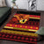 Papua New Guinea Christmas Area Rug Bikpela hamamas blong dispela Krismas - Polynesian Pride