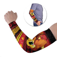 Papua New Guinea Christmas Arm Sleeves Bikpela hamamas blong dispela Krismas - Polynesian Pride