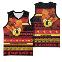 Papua New Guinea Christmas Basketball Jersey Bikpela hamamas blong dispela Krismas - Polynesian Pride