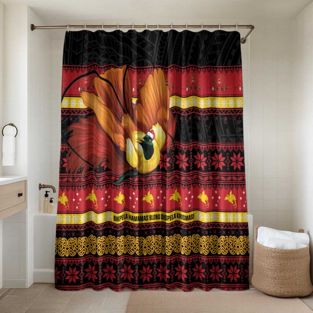Papua New Guinea Christmas Bathroom Set Bikpela hamamas blong dispela Krismas - Polynesian Pride