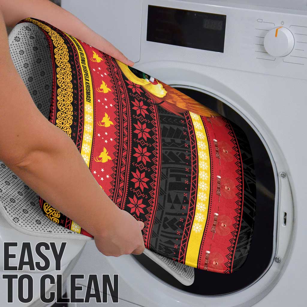 Papua New Guinea Christmas Bathroom Set Bikpela hamamas blong dispela Krismas - Polynesian Pride