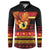 Papua New Guinea Christmas Button Sweatshirt Bikpela hamamas blong dispela Krismas - Polynesian Pride