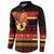 Papua New Guinea Christmas Button Sweatshirt Bikpela hamamas blong dispela Krismas - Polynesian Pride