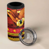 Papua New Guinea Christmas 4 in 1 Can Cooler Tumbler Bikpela hamamas blong dispela Krismas - Polynesian Pride