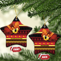 Papua New Guinea Christmas Ceramic Ornament Bikpela hamamas blong dispela Krismas - Polynesian Pride