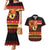 Papua New Guinea Christmas Couples Matching Mermaid Dress and Hawaiian Shirt Bikpela hamamas blong dispela Krismas - Polynesian Pride