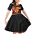 Papua New Guinea Christmas Family Matching Off Shoulder Short Dress and Hawaiian Shirt Bikpela hamamas blong dispela Krismas - Polynesian Pride