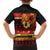 Papua New Guinea Christmas Family Matching Short Sleeve Bodycon Dress and Hawaiian Shirt Bikpela hamamas blong dispela Krismas - Polynesian Pride