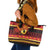 Papua New Guinea Christmas Leather Tote Bag Bikpela hamamas blong dispela Krismas - Polynesian Pride