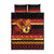 Papua New Guinea Christmas Quilt Bed Set Bikpela hamamas blong dispela Krismas - Polynesian Pride