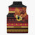 Papua New Guinea Christmas Sleeveless Puffer Jacket Bikpela hamamas blong dispela Krismas - Polynesian Pride