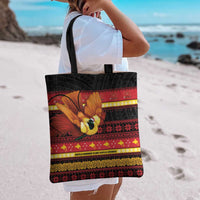 Papua New Guinea Christmas Tote Bag Bikpela hamamas blong dispela Krismas - Polynesian Pride