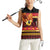 Papua New Guinea Christmas Women Sleeveless Polo Shirt Bikpela hamamas blong dispela Krismas - Polynesian Pride