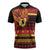 Papua New Guinea Christmas Zipper Polo Shirt Bikpela hamamas blong dispela Krismas - Polynesian Pride