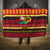Vanuatu Christmas Hooded Blanket Joyeux Noel Surfing Santa With Boar Tusk - Polynesian Pride