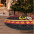Vanuatu Christmas Tree Skirt Joyeux Noel Surfing Santa With Boar Tusk - Polynesian Pride