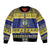 Niue Christmas Bomber Jacket Monuina e Kilisimasi Hiapo Motifs - Polynesian Pride