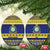 Niue Christmas Ceramic Ornament Monuina e Kilisimasi Hiapo Motifs - Polynesian Pride