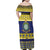 Niue Christmas Family Matching Off Shoulder Maxi Dress and Hawaiian Shirt Monuina e Kilisimasi Hiapo Motifs - Polynesian Pride
