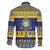 Niue Christmas Family Matching Off Shoulder Short Dress and Hawaiian Shirt Monuina e Kilisimasi Hiapo Motifs - Polynesian Pride