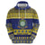 Niue Christmas Hoodie Monuina e Kilisimasi Hiapo Motifs - Polynesian Pride