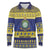Niue Christmas Long Sleeve Polo Shirt Monuina e Kilisimasi Hiapo Motifs - Polynesian Pride