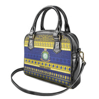 Niue Christmas Shoulder Handbag Monuina e Kilisimasi Hiapo Motifs - Polynesian Pride