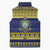 Niue Christmas Sleeveless Puffer Jacket Monuina e Kilisimasi Hiapo Motifs - Polynesian Pride