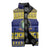 Niue Christmas Sleeveless Puffer Jacket Monuina e Kilisimasi Hiapo Motifs - Polynesian Pride